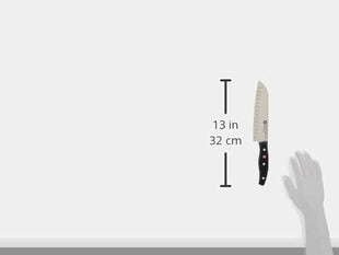 ZWILLING TWIN Signature 7-inch Hollow Edge Santoku Knife