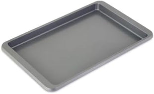 KitchenAid Premium Aluminized Steel Baking Sheet, Nonstick, 10x15 Inch, Contour Silver (Pack of 6)