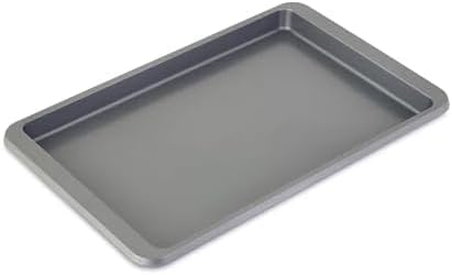 KitchenAid Premium Aluminized Steel Baking Sheet, Nonstick, 10x15 Inch, Contour Silver (Pack of 6)