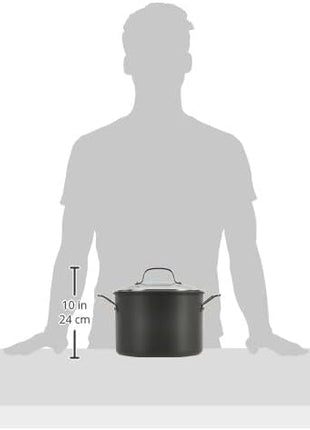 Cuisinart 14-Piece Cookware Set, Chef's Classic NonStick Hard Anodized, Gray, 66-14N