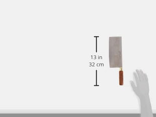Winco Blade Chinese Cleaver w/ wooden handle – blade 8”x3 ½” overall length 12 ½”
