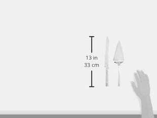 Lenox 812615 True Love Cake Knife & Server, Metallic