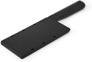 KitchenAid Classic Cleaver Knife with Custom Fit Blade Cover, 6 inch, Sharp Kitchen Knife, High Carbon Japanese Stainless Steel Blade, Meat Cleaver, Black