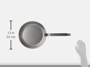 Matfer Bourgeat Black Carbon Steel Frying Pan, 11 3/4"