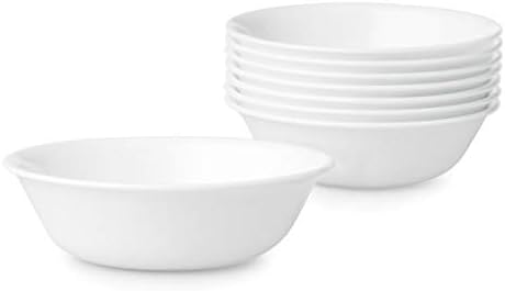 Corelle 1135891 Bowl Sets, 8 Pieces, White