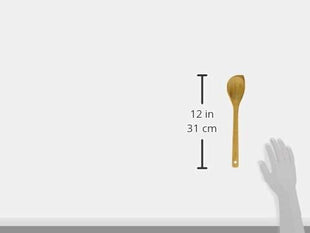 Norpro 12-Inch Bamboo Pointed Spoon, Natural