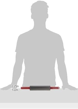 KitchenAid Gourmet Rolling Pin, 2.5 x 2.5 x 22 Inch, Red