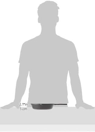 Lodge Wildlife Series-8" Cast Iron Skillet with Duck Scene, 8", Black