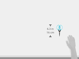 Karen Kay Buckley® Perfect Scissors™, Medium 6-inch #KKBPSM Micro-Serrated Non-Slip Blades for Appliqué, Fabric Trimming, Quilting, Sewing, Patchwork, Crafts. Sharp Blades Grip and Cut Many Layers