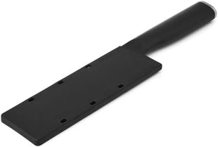 KitchenAid Classic Santoku Knife with Custom-Fit Blade Cover, 5-inch, Sharp Kitchen Knife, High-Carbon Japanese Stainless Steel Blade, Black