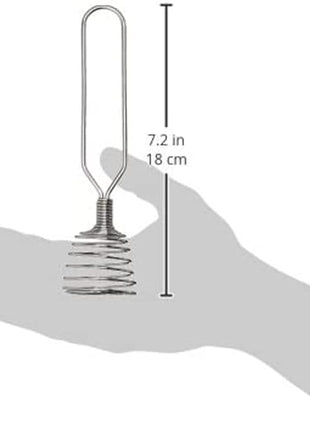 Fox Run French/Spring Coil Whisk, 7.25 x 1.75 x 1.75 inches, Metallic