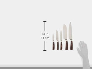 Yatoshi 5 Piece Knife Set - Pro Kitchen Knife Set Ultra Sharp High Carbon Stainless Steel with Ergonomic Handle