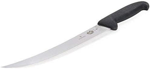 Victorinox Fibrox 10-Inch Curved Breaking Knife, Black Fibrox Handle