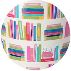 Swig Life 40oz Mega Mug, 40oz Teacher Tumbler with Handle and Straw, Extra Large Insulated Tumblers, Cup Holder Friendly Travel Mug, Teacher Gift (Book Club)