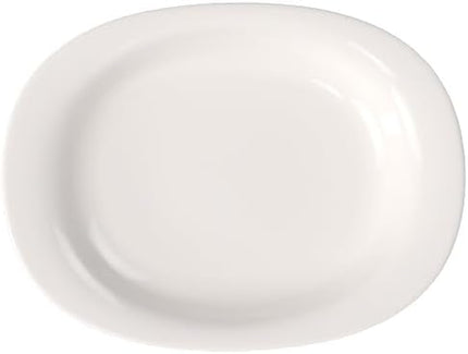Villeroy & Boch New Cottage Basic Serving Dish, 13.25 in, Premium Porcelain, White