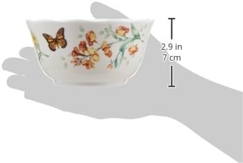 Lenox 856406 Butterfly Meadow Melamine 4-Piece All-Purpose Bowl Set, Lightweight Melamine Material