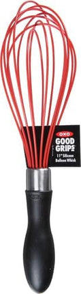 OXO Good Grips 11-Inch Silicone Balloon Whisk - Red
