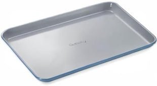 Caraway Non-Stick Ceramic Baking Sheet - Naturally Slick Ceramic Coating - Non-Toxic, PTFE & PFOA Free - Perfect for Baking, Roasting, and More - Medium (15" x 10") - Slate