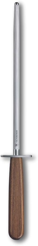 Victorinox Honing Steel with Maple Handle - Premium Kitchen Knife Sharpener, 9"