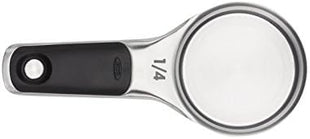 OXO Good Grips Stainless Steel Measuring Cups and Spoons 8-Piece Set, 4 Cups and 4 Spoons