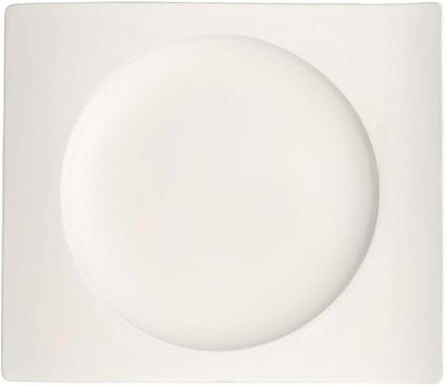 Villeroy & Boch - 1025252649 Villeroy & Boch New Wave Salad Plate, 9.5 x 8.5 in, White