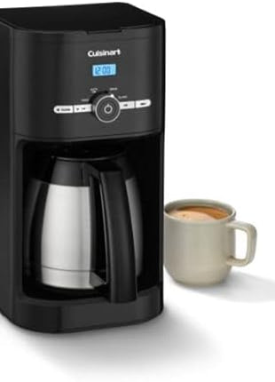 Cuisinart 10-Cup Thermal Classic™ Coffeemaker, Black with Thermal, 10-Cup, Programmable, DCC-1170BKNAS