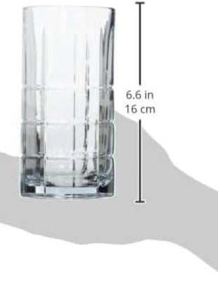 Anchor Hocking Manchester Drinking Glasses Set 16 Piece Set (8 Rocks Glasses & 8 Tumbler Glasses)