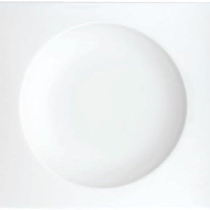 Villeroy & Boch New Wave Bread & Butter Plate, 6 x 5 in, Premium Porcelain, White