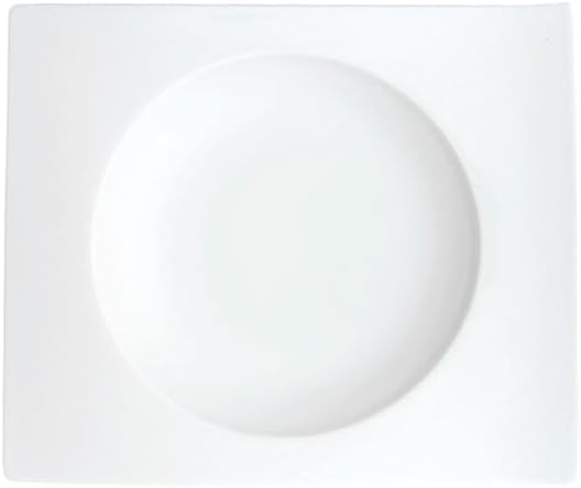 Villeroy & Boch New Wave Bread & Butter Plate, 6 x 5 in, Premium Porcelain, White