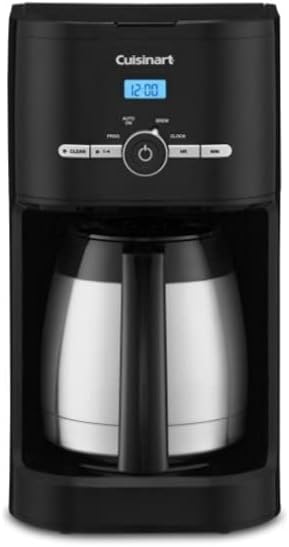Cuisinart 10-Cup Thermal Classic™ Coffeemaker, Black with Thermal, 10-Cup, Programmable, DCC-1170BKNAS