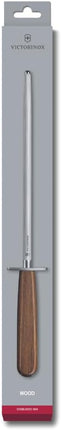 Victorinox Honing Steel with Maple Handle - Premium Kitchen Knife Sharpener, 9"