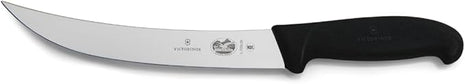 Victorinox Fibrox 8-Inch Curved Breaking Knife, Black