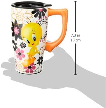Spoontiques TWEETY TRAVEL MUG, 18 ounces