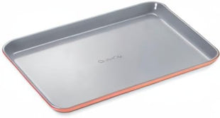 Caraway Non-Stick Ceramic Baking Sheet - Naturally Slick Ceramic Coating - Non-Toxic, PTFE & PFOA Free - Perfect for Baking, Roasting, and More - Medium (15" x 10") - Perracotta
