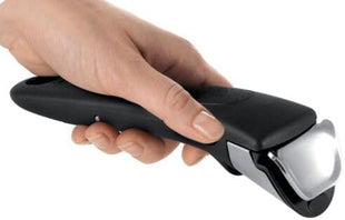 T-fal Ingenio Detachable Handle Cookware Set, Stackable Set. Induction Oven Broiler Safe 500F Cookware, Pots and Pans, Oven, Broil, Dishwasher Safe, 3 Piece set, Onyx Black