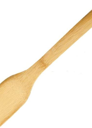 HipGirl Wooden/Bamboo Kitchen Utensils Set & Kitchen Gadgets, Kitchen Essentials Cooking Utensils, Spatulas, Spoons and Crepe Spreader (1ct 12" Flat Spatula Kitchen Tools)