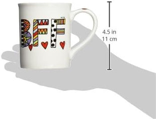 Our Name is Mud “BFF” Porcelain Mug, 16 oz.