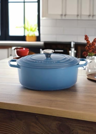 Le Creuset Enameled Cast Iron Signature Oval Dutch Oven, 9.5 qt., Marseille