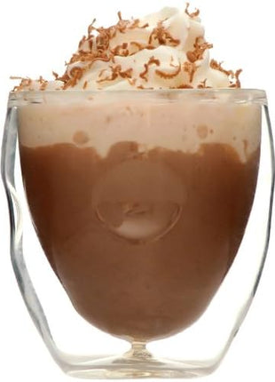 Ozeri Moderna Artisan Series Double Wall Beverage and Espresso Shot Glasses, 2-Ounce, Set of 2