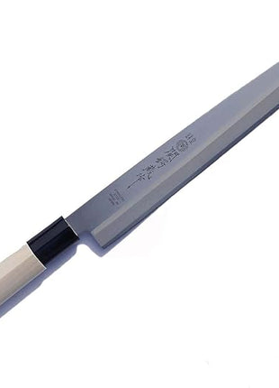 JapanBargain 1560, Extra Long Sushi Sashimi Knife Japaneses High Carbon Stainless Steel Sushi Chef Yanagiba Knife, Made in Japan, 11.75 inch Long