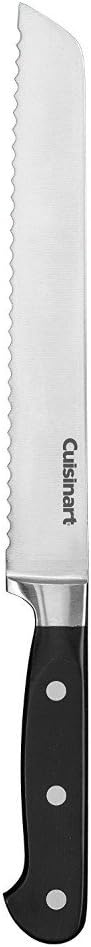 Cuisinart C77TR-8BD Triple Rivet Collection 8" Bread Knife, Black