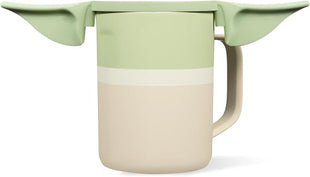 Corkcicle Classic Coffee Mug - Triple Insulated Stainless Steel for Travel - Shatter-Proof Lid - Keeps Drink Hot Over 3 Hours - Holiday Mug Gift - Great for Gifting Warmth - 16 oz - Grogu