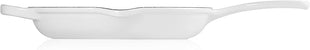 Le Creuset Enameled Cast Iron Signature Iron Handle Skillet, 9", White