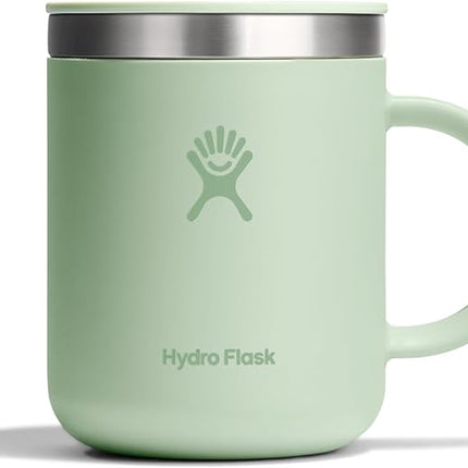 Hydro Flask Coffee Mug – Insulated Stainless Steel, Non Spill, Leak Proof Travel Mug 12 Oz Aloe Green