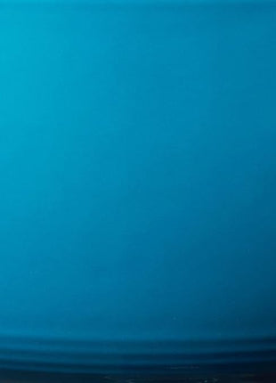 Lodge 4.5 Quart Enameled Cast Iron Dutch Oven with Lid – Dual Handles – Oven Safe up to 500° F or on Stovetop - Use to Marinate, Cook, Bake, Refrigerate and Serve – Cornflower Blue