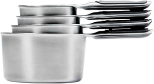 OXO Good Grips 4 Piece Stainless Steel Measuring Cups with Magnetic Snaps