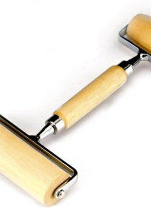 Norpro Wood Pastry/Pizza Roller 4.25in/10.5cm