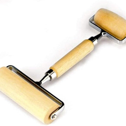 Norpro Wood Pastry/Pizza Roller 4.25in/10.5cm