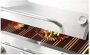 Mr. Bar-B-Q 12" Stainless Steel Skillet, Deep Fryer Strainer for Seafood, Vegetable Grill Basket w/Removable Handle Stainless Steel for BBQ Grill, Camping, Backpacking, Grilling Accessories 06753Y