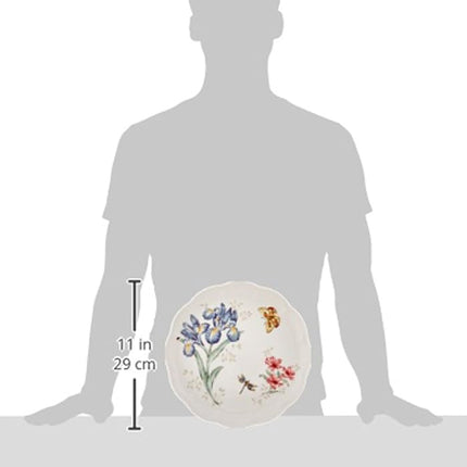 Lenox 6342794 Lenox Butterfly Meadow 18-Piece Dinnerware Set White